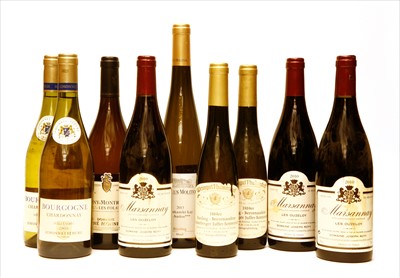 Lot 104 - Miscellaneous: Domaine Joseph Roty, Marsannay, 2010, three bottles and six others