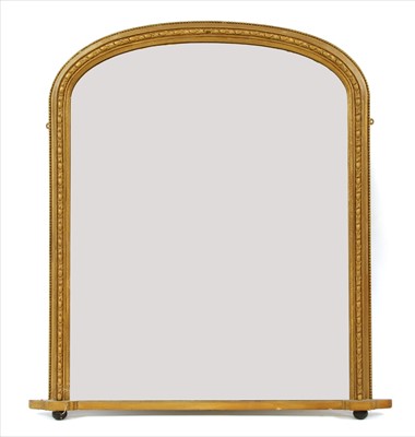 Lot 606 - A large mirror