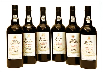Lot 55 - Royal Oporto, Vintage Port, 1997,  six bottles (boxed)