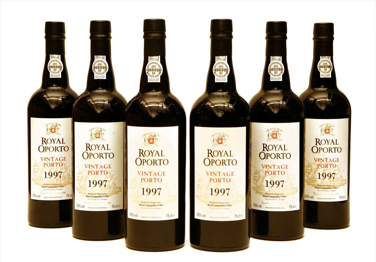 Lot 53 - Royal Oporto, Vintage Port, 1997,  six bottles (boxed)