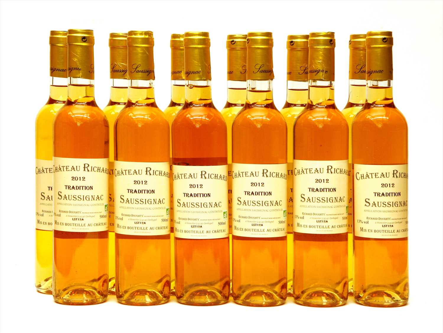 Lot 18 - Château Richard, Saussignac, Tradition, 2012, twelve half bottles (two boxes of six)