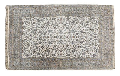 Lot 152 - A Persian Kashan carpet