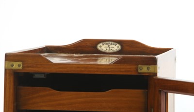 Lot 561 - A 'Starbay Mazarin' walnut storage cabinet