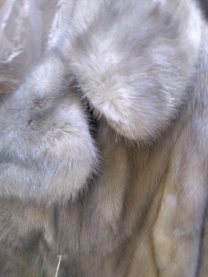 Lot 237 - A  Canadian grey mink fur coat