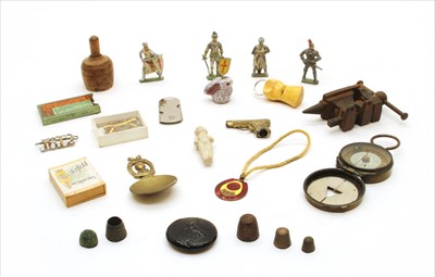 Lot 88 - Sundries: including jeweller's anvil vice
