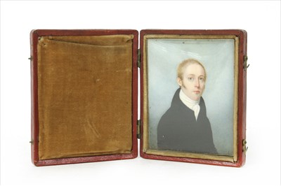 Lot 207 - An early 19th century portrait miniature of a gentleman