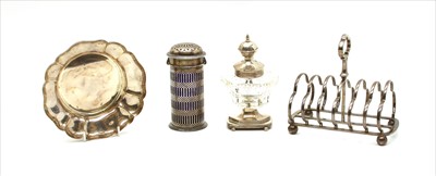 Lot 52 - Four silver items