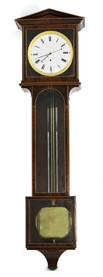 Lot 521 - A month-going 'Laterndluhr' Vienna wall clock