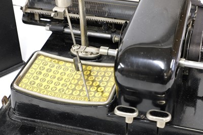 Lot 306 - A Mignon stylus index typewriter