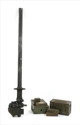 Lot 320 - A WWII bomber's sighting periscope