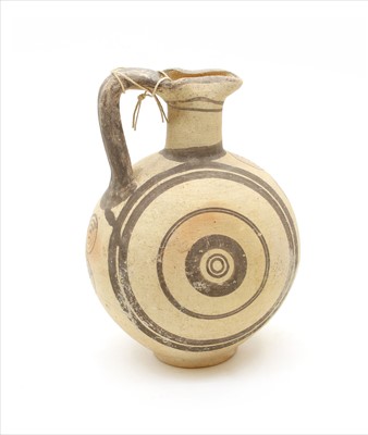 Lot 252 - A Cypro- Archaic full bellied pitcher