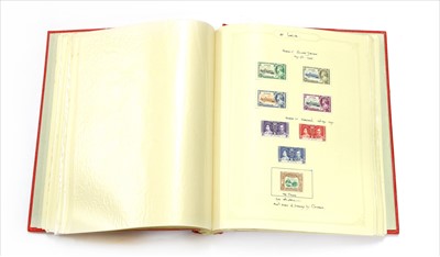 Lot 11 - The Simplex album with Commonwealth stamps