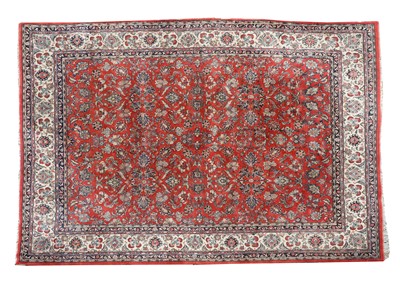 Lot 642 - A Persian Sarouk carpet