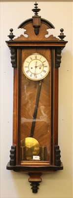 Lot 365 - Victorian Vienna clock