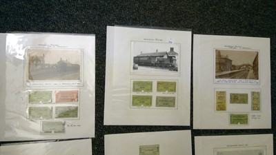 Lot 19 - Various railway related items