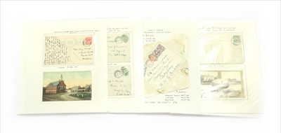 Lot 26 - Various pre-stamp covers and postcards