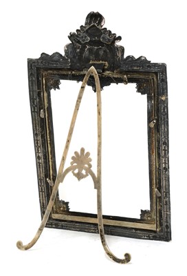 Lot 82 - A French First Empire white metal photograph frame