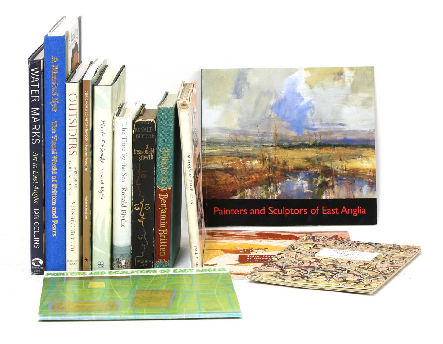 Lot 22 - Thirteen books on East Anglian artists and composers