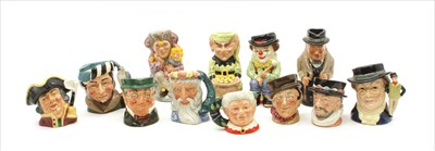 Lot 324 - A very large collection of Royal Doulton character jugs (Qty.)