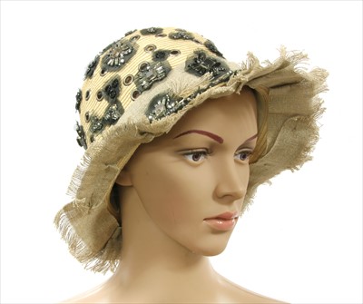 Lot 1131 - A Prada cotton bucket hat