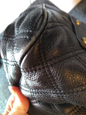 Lot 1012 - Marc Jacobs black quilted leather bag