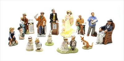 Lot 247 - A collection of Royal Doulton Collector's Club figurines