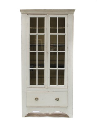 Lot 464 - A 19th century Swedish painted cupboard