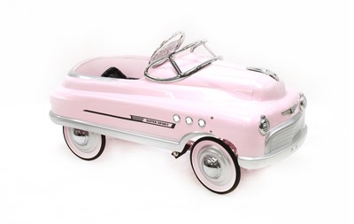 Lot 474 - A child's 1950's style tinplate pedal car