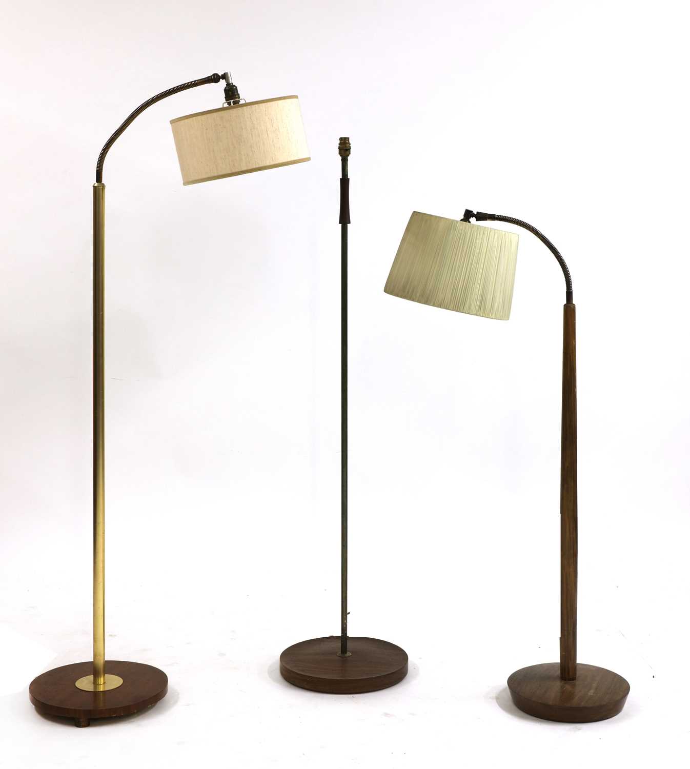Lot 59 - Three standard lamps