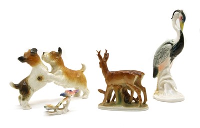 Lot 424 - A collection of German Karl Ens porcelain figures