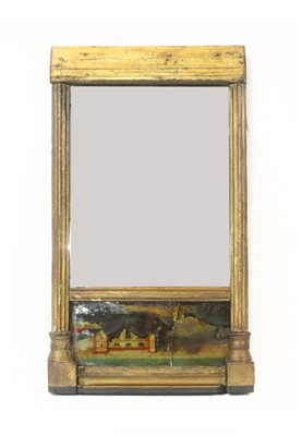 Lot 231 - A 19th century mirror