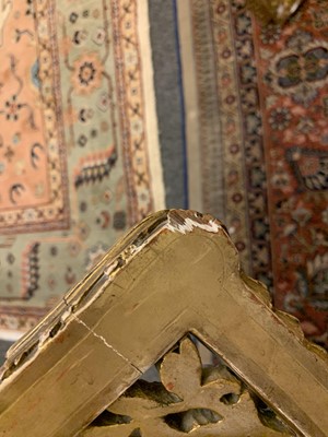 Lot 692 - A pair of French Louis XVI-style giltwood salon chairs