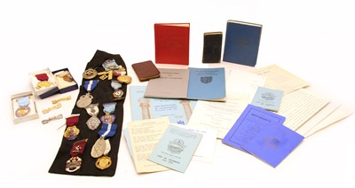 Lot 63 - A collection of Masonic jewels