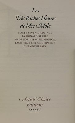 Lot 171 - Ronald Searle, Les Très Riches Heures de Mrs. Mole