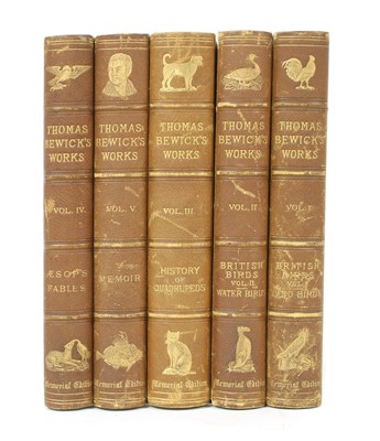 Lot 31 - BEWICK, Thomas: The Works, in 5 volumes.