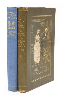 Lot 35 - RACKHAM, Arthur (ill): 1- The Vicar of Wakefield,  by Oliver Goldsmith.