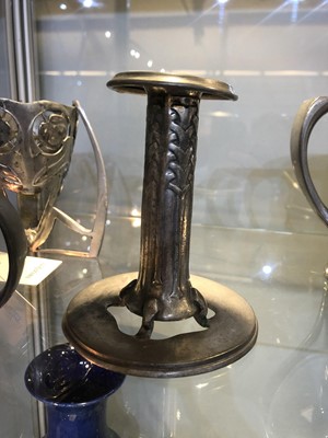 Lot 193 - A collection of Liberty Tudric pewter wares