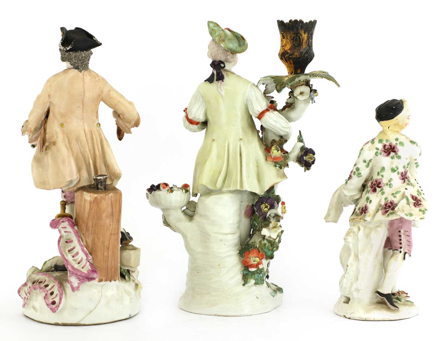 Cook Collection Figure Lot 237 - A Bow porcelain figure of a cook,