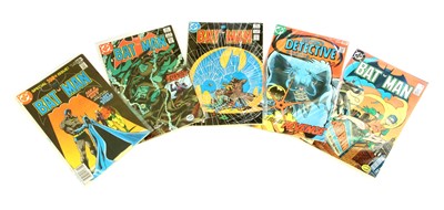 Lot 64 - A collection of approximately forty-five Bronze Age Batman comic books