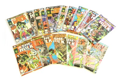 Lot 65 - Marvel Comics: The Savage She-Hulk issues #1 - #18