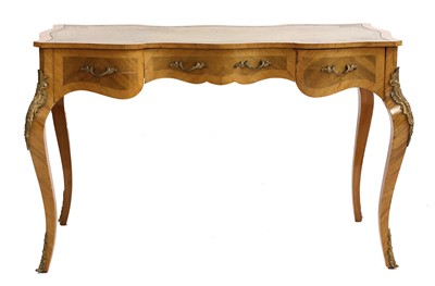 Lot 690 - A French Louis XIV-style rosewood writing table
