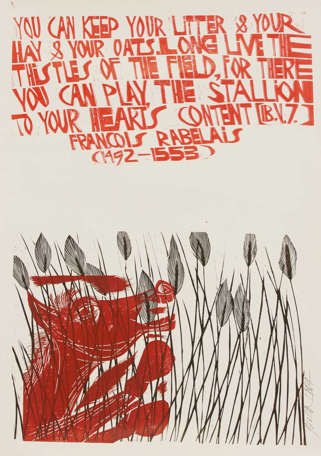 Lot 319 - Paul Peter Piech (American, 1920-1996)