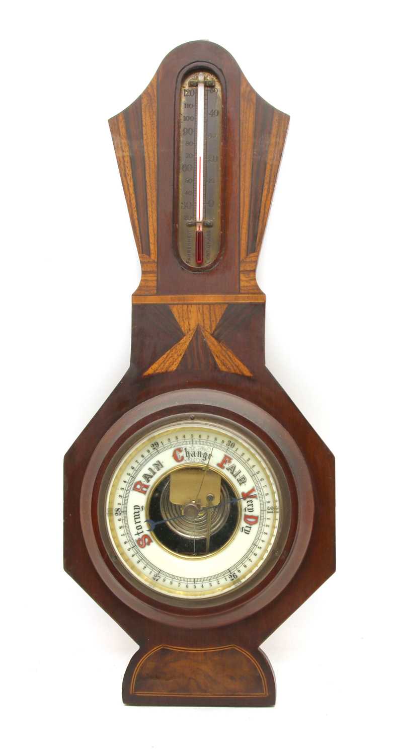 Lot 202 - An Art Deco barometer