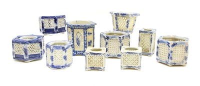 Lot 257 - A collection of Japanese blue and white