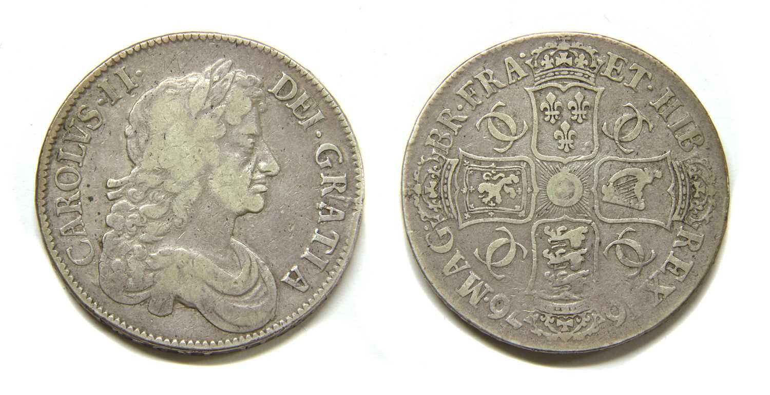 Lot 4 - Coins, Great Britain, Charles II (1660-1685)