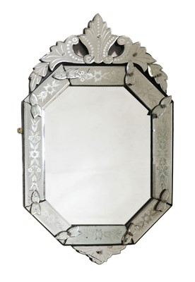 Lot 339 - A Venetian-style wall mirror