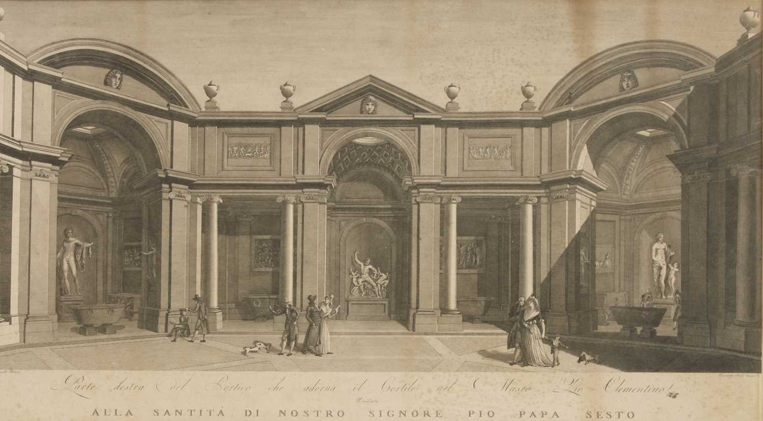 Lot 512 - Vincenzo Feoli (Italian, c.1795-1820), after Francesco Miccinelli