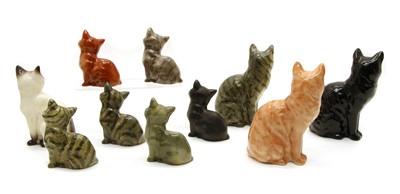 Lot 553 - A collection of Beswick model 1436 Kittens
