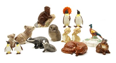 Lot 163 - A collection of Beswick figures