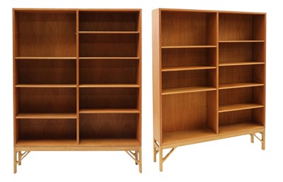 Lot 258 - Two oak bookcases